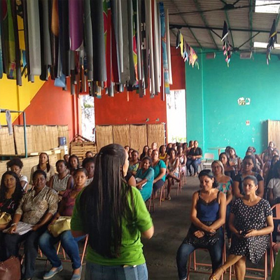 Mobilização da comunidade para formação de mulheres eletricistas Mobilização da comunidade para formação de mulheres eletricistas
